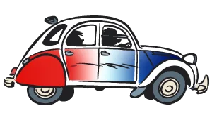 La Deuch en Vadrouille à Narbonne - location et Balades en 2CV - découvrez notre modèle Cocorico